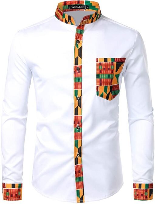 Grandad African Long Sleeves Shirt